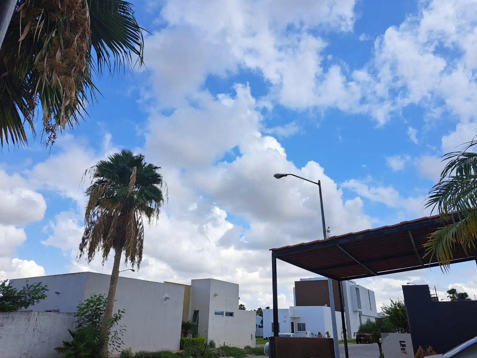 Cielo nuboso en Sinaloa