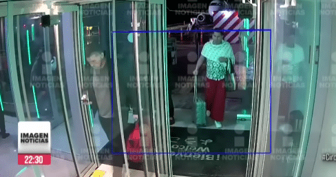 Cámaras de seguridad captan últimos momentos con vida de magistrade