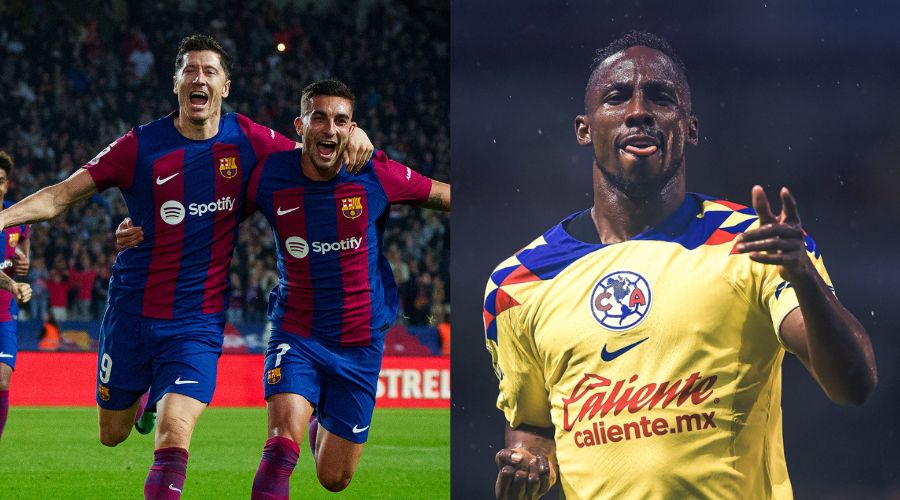 La mañana de este vierenes las Águilas del América y el FC Barcelona confirmaron un duelo