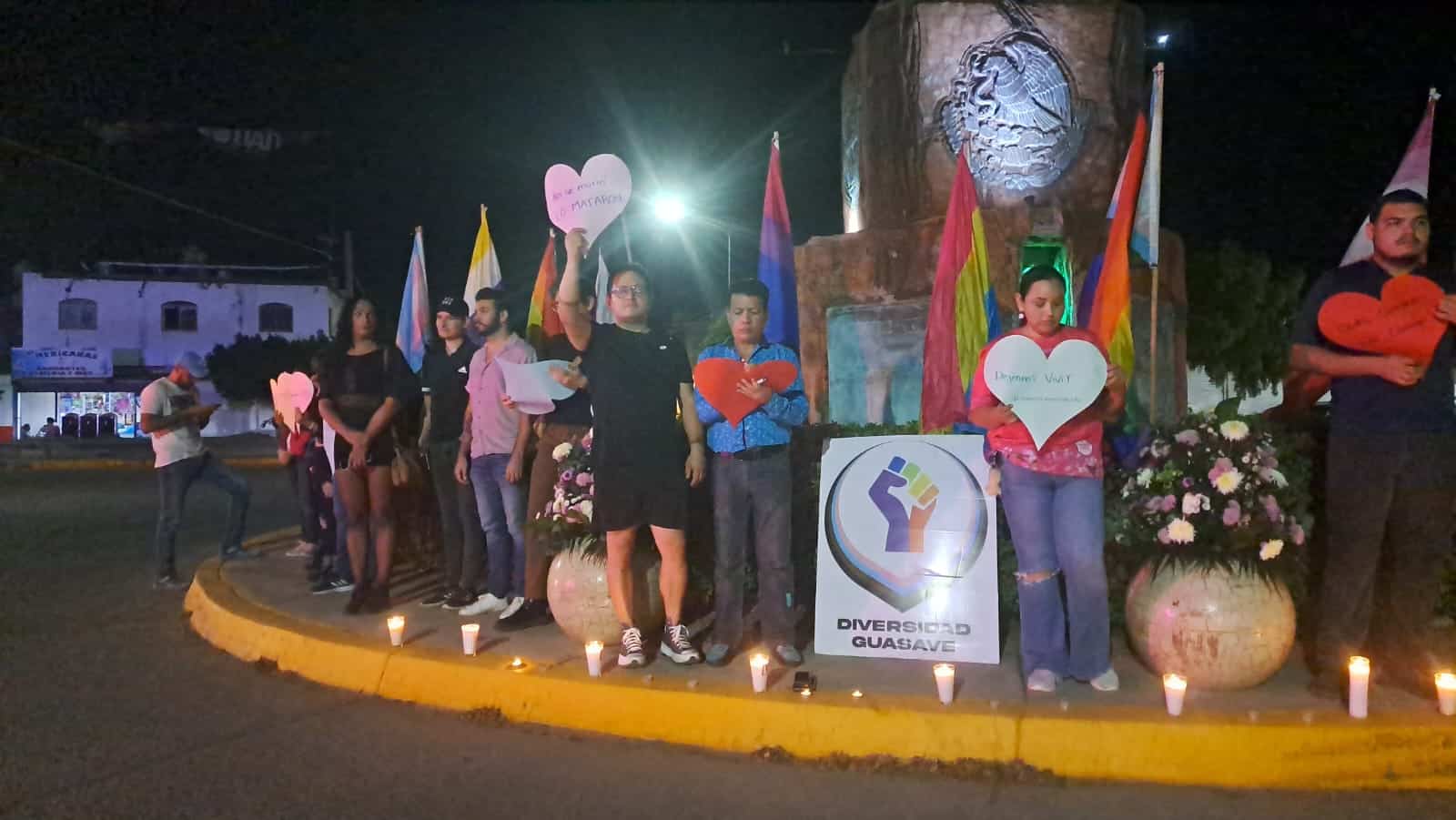 Integrantes de la comunidad LGBT Guasave