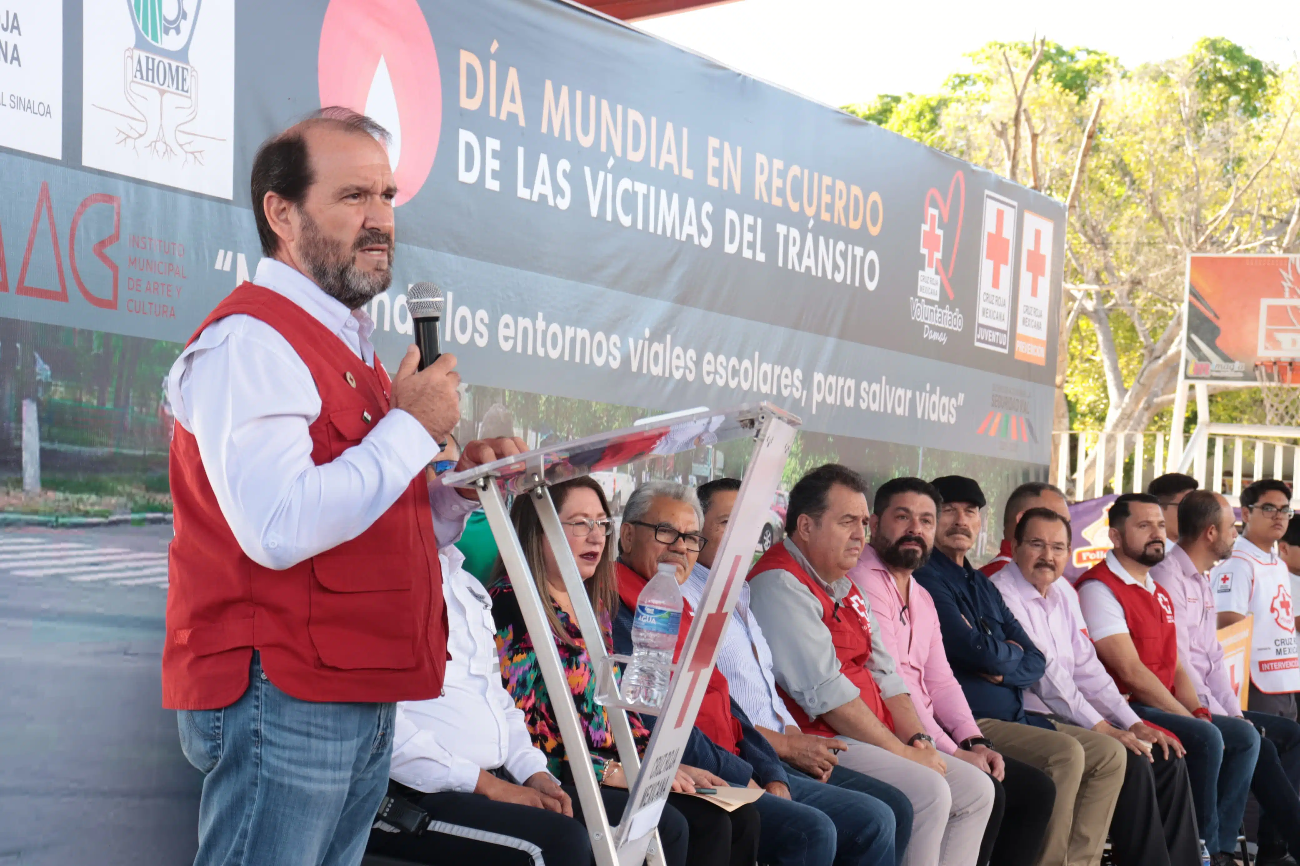 Carlos Bloch Artola, delegado estatal de la Cruz Roja en Sinaloa