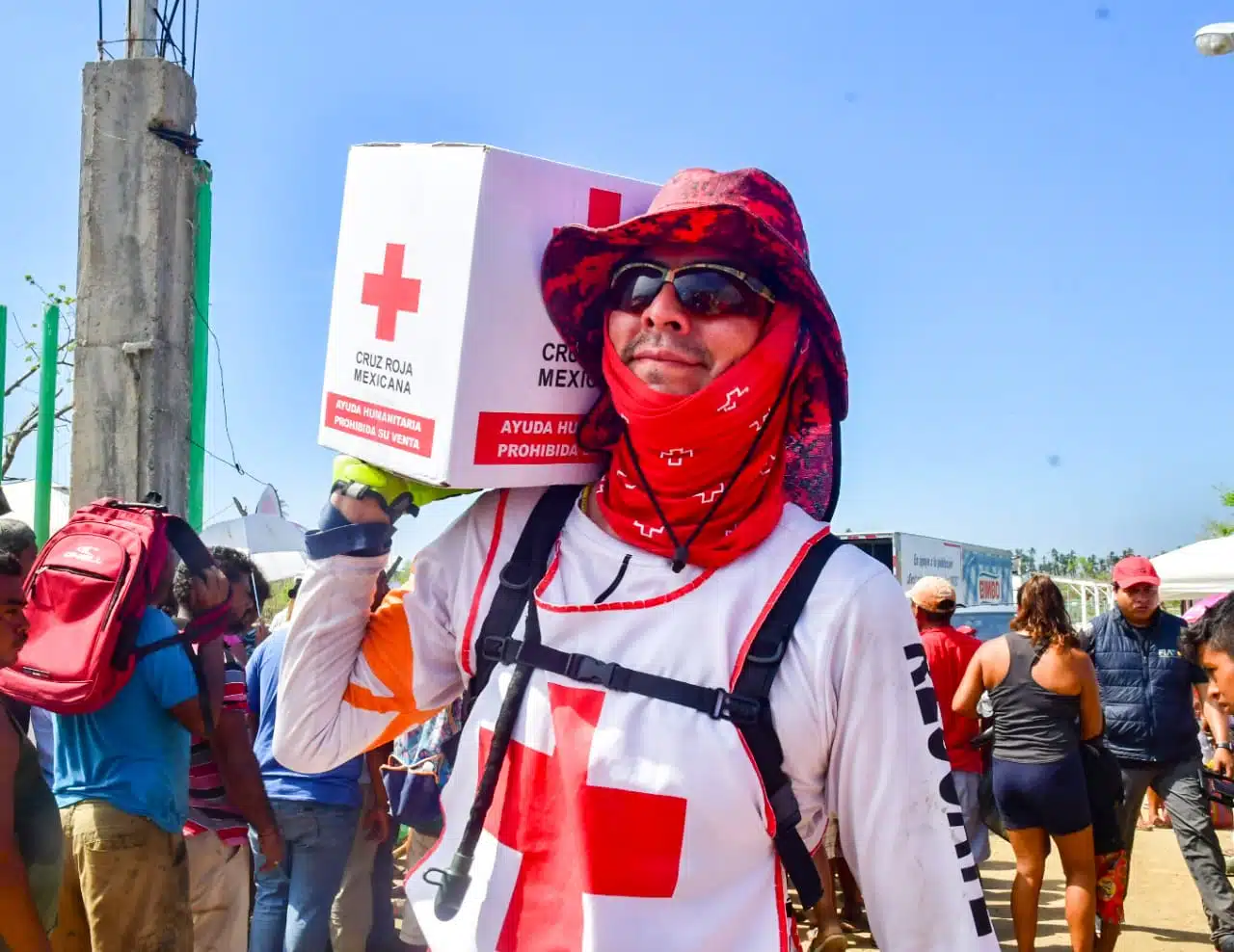 Cruz Roja apoyará en Guerrero por todo un año ante impacto de “Otis”