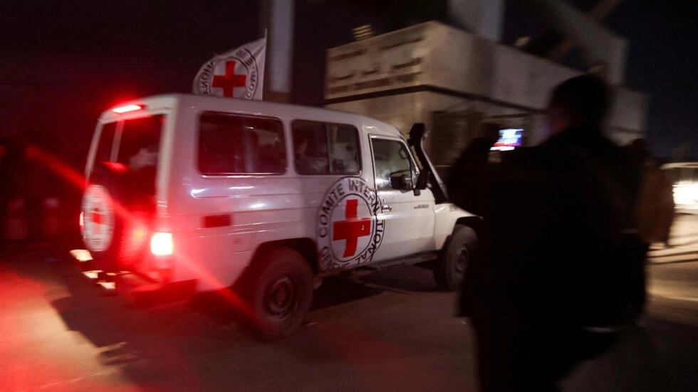 Cruz Roja en Gaza el cruce fronterizo de Gaza