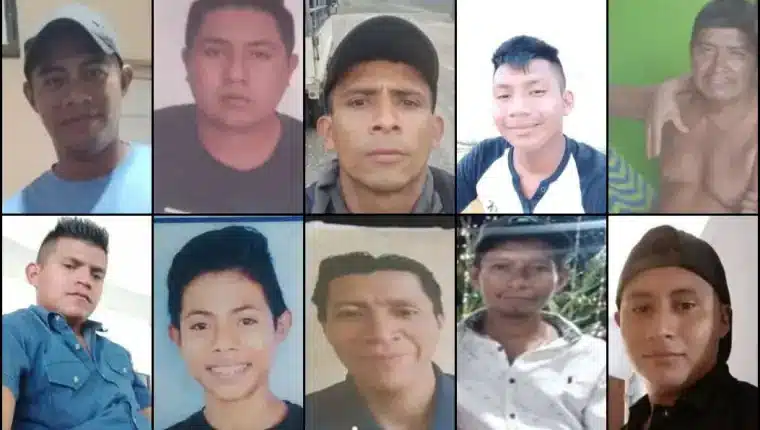Desaparecen 10 comerciantes guatemaltecos en Chiapas