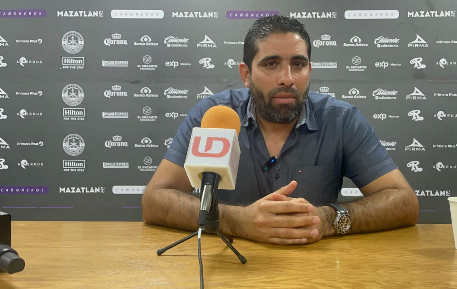 Carlos Vela, director deportivo de los Cañoneros