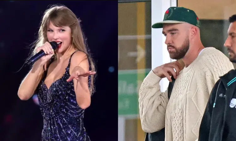 Travis Kelce llega a Argentina para ver a Taylor Swift