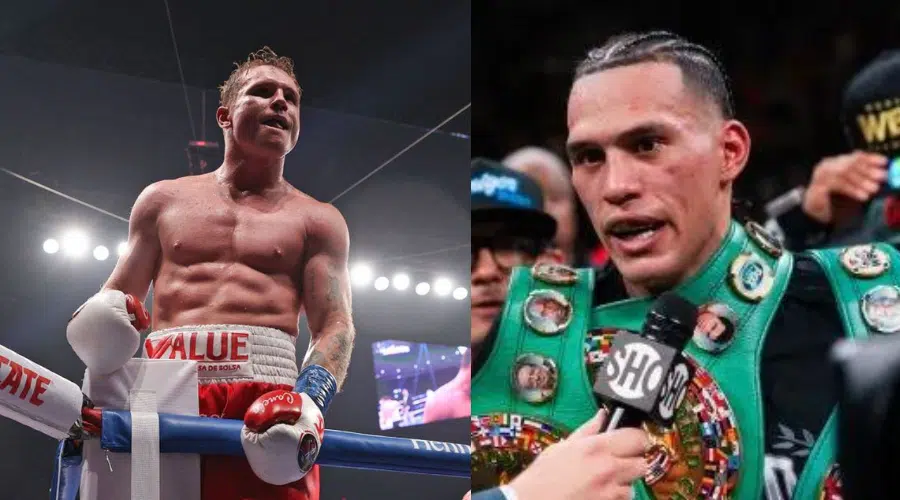 Canelo Alvarez y David Benavidez