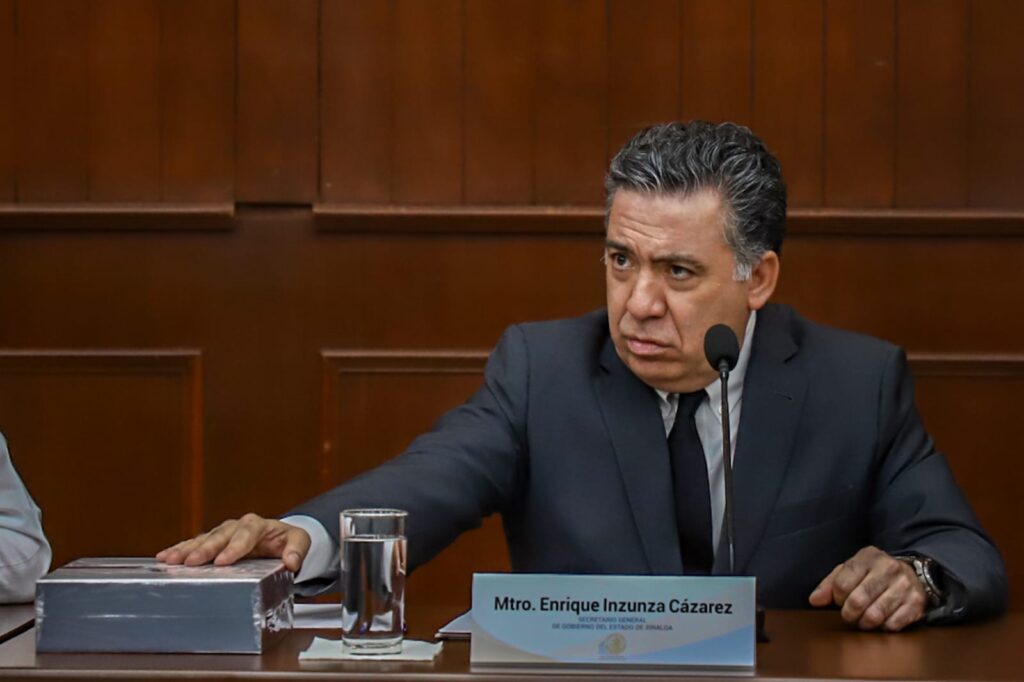 Enrique Inzunza Cázarez en el Congreso del Estado
