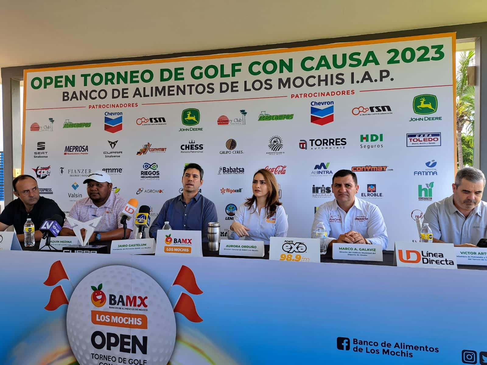 Rueda de prensa del Open Torneo de Golf con Causa 2023