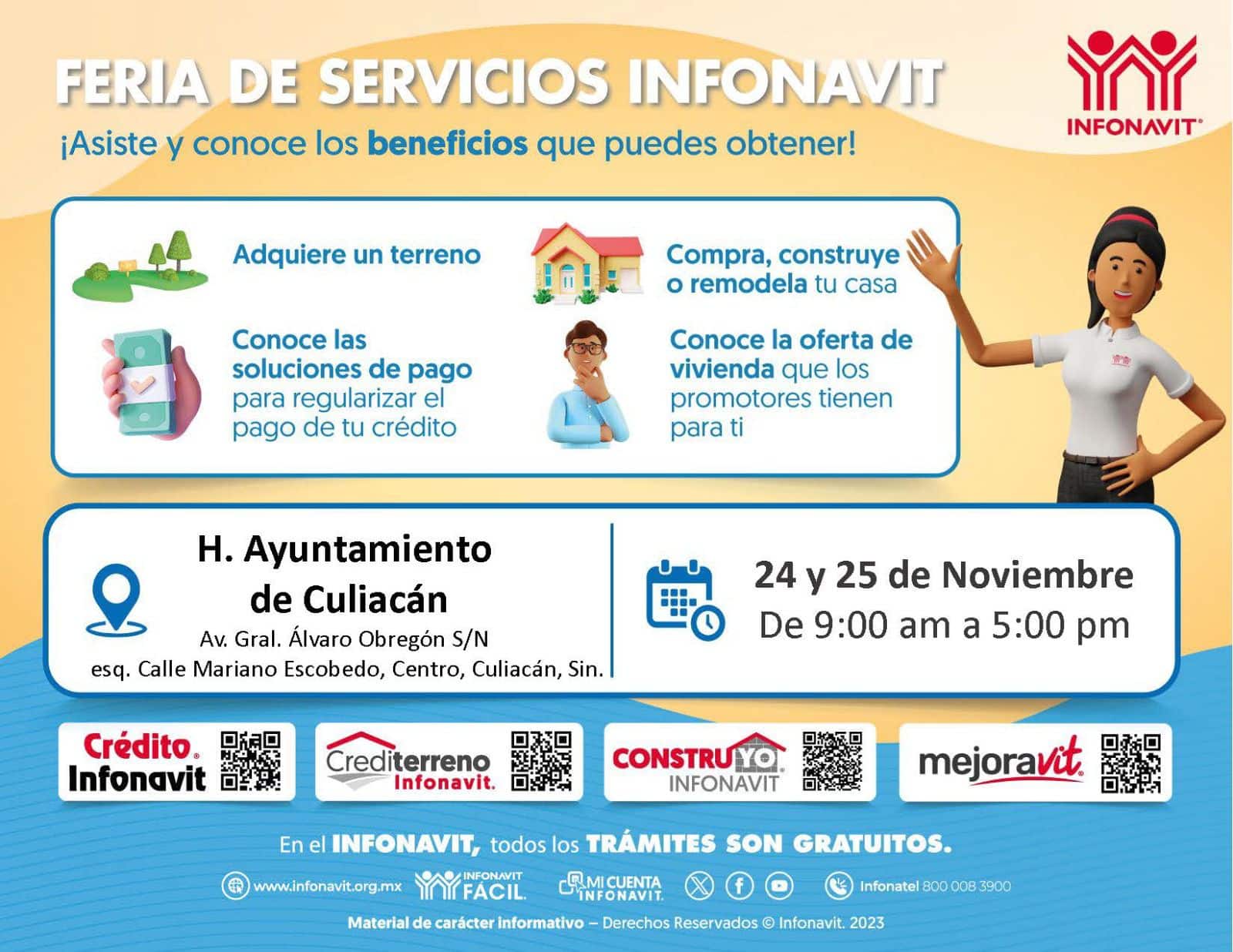 Servicios que ofrece la Feria de Servicios de Infonavit