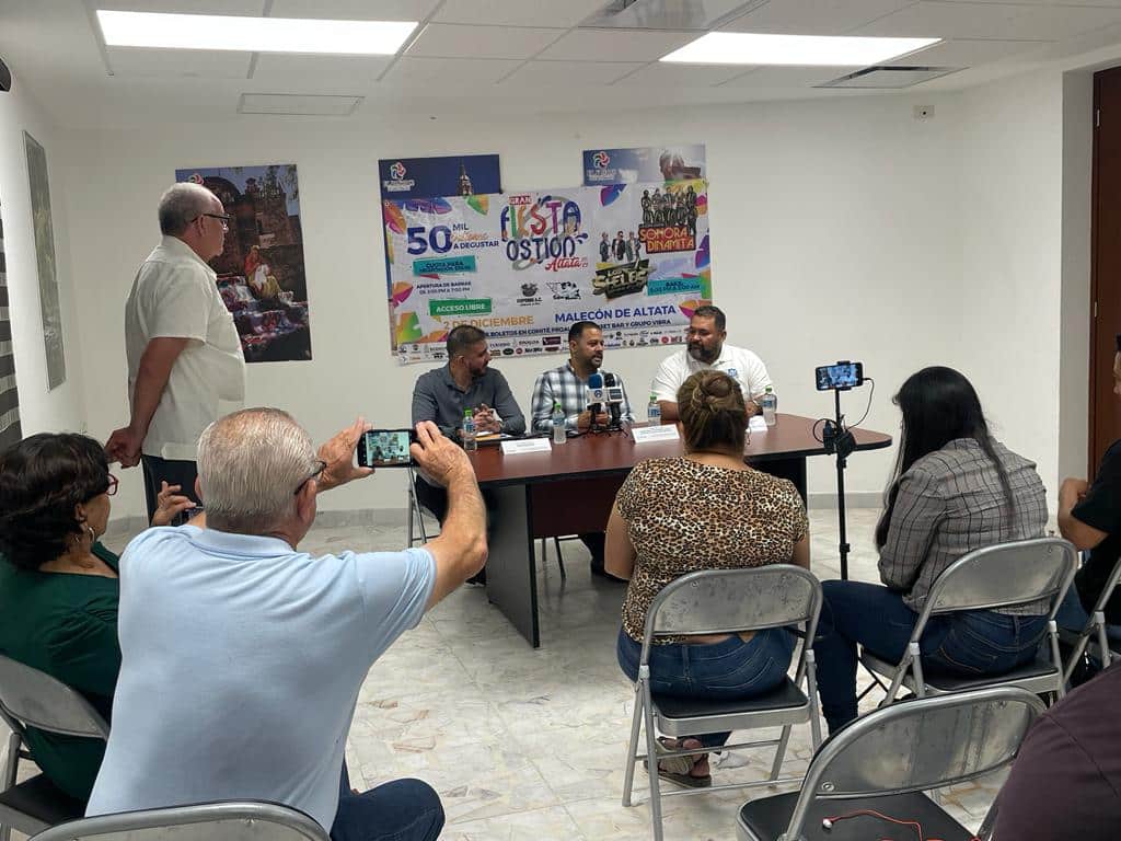 Presentan Fiesta del Ostión Sinaloense 2023.