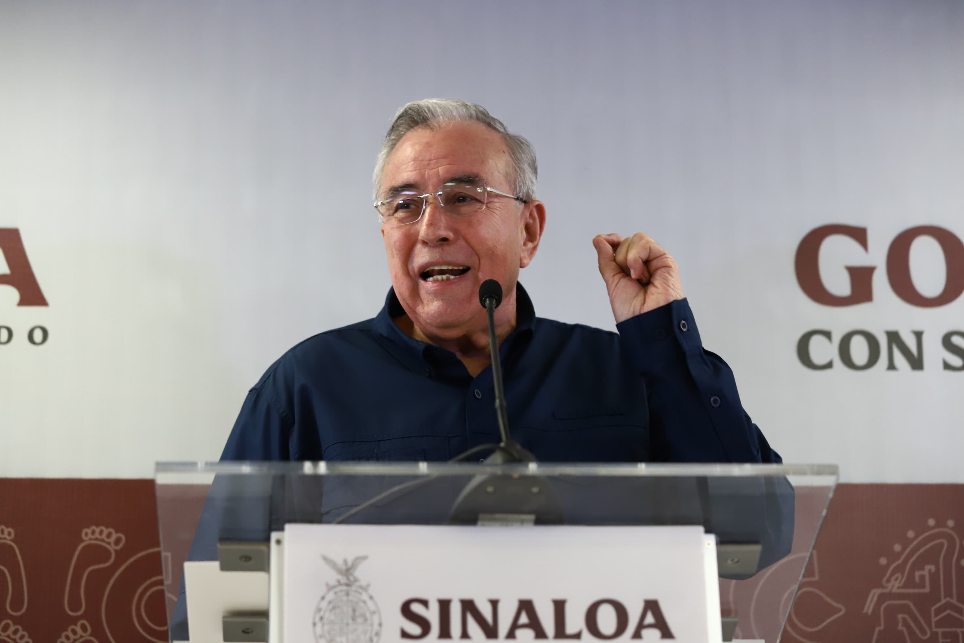 Gobernador Sinaloa, Rubén Rocha Moya.