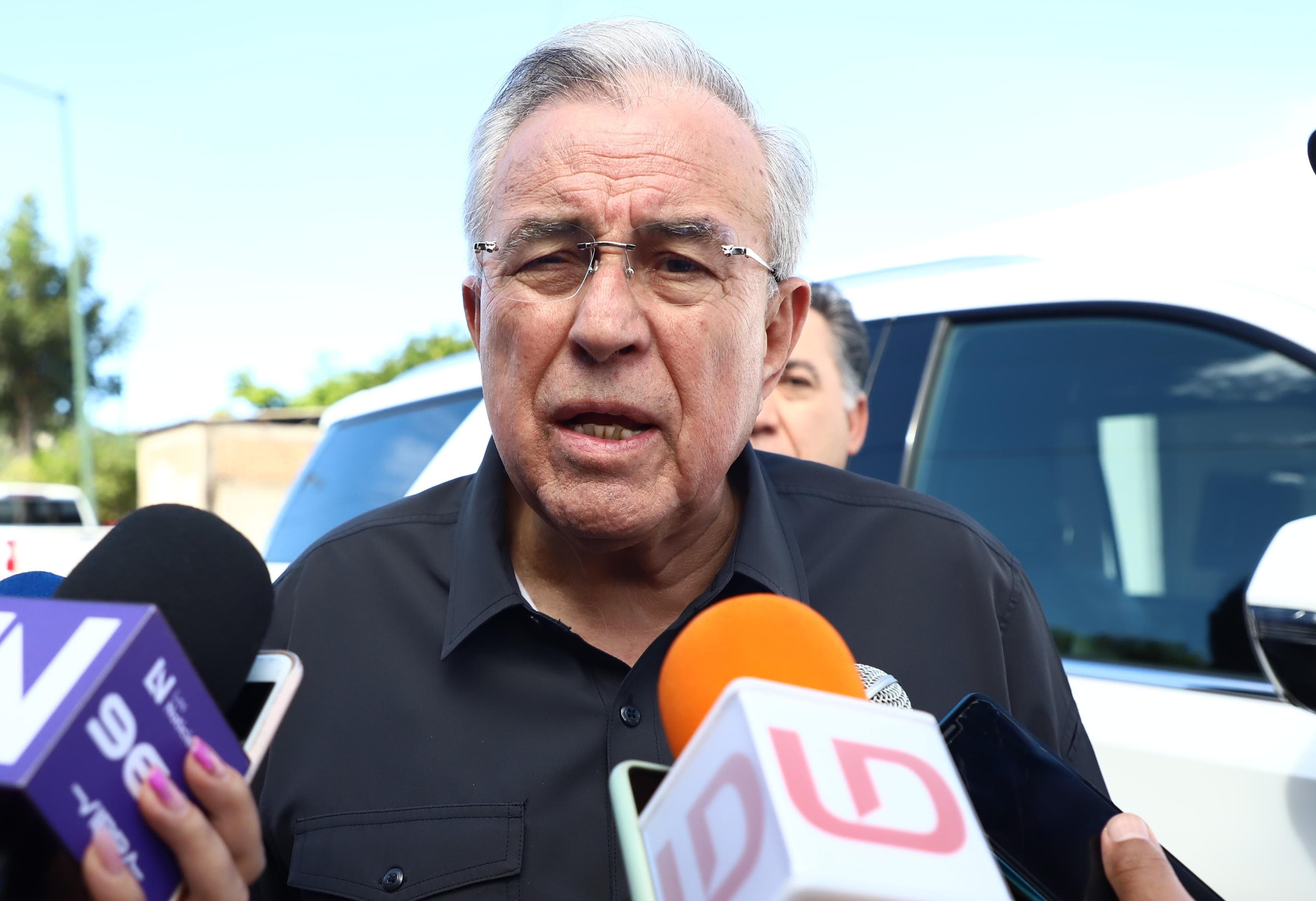 Gobernador de Sinaloa, Rubén Rocha Moya, en Badiraguato.