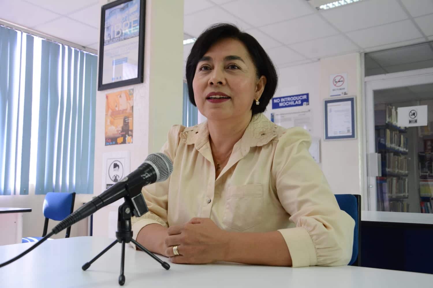 Investigadora de la Facultad de Ciencias Físico Matemáticas de la Universidad Autónoma de Sinaloa (UAS), Guadalupe Russel Noriega