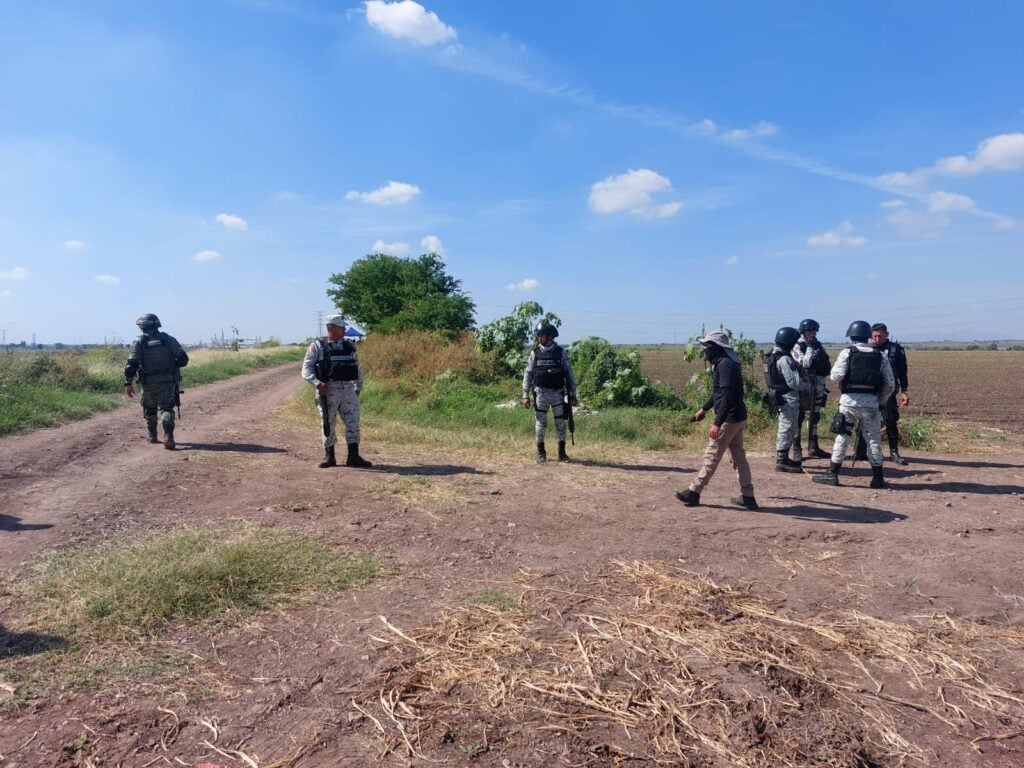 Guardia Nacional, Policía Estatal y rastreadoras en Culiacán