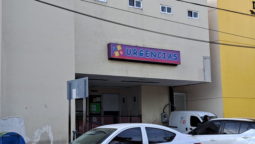 Área de urgencias del Hospital Pediátrico Culiacán