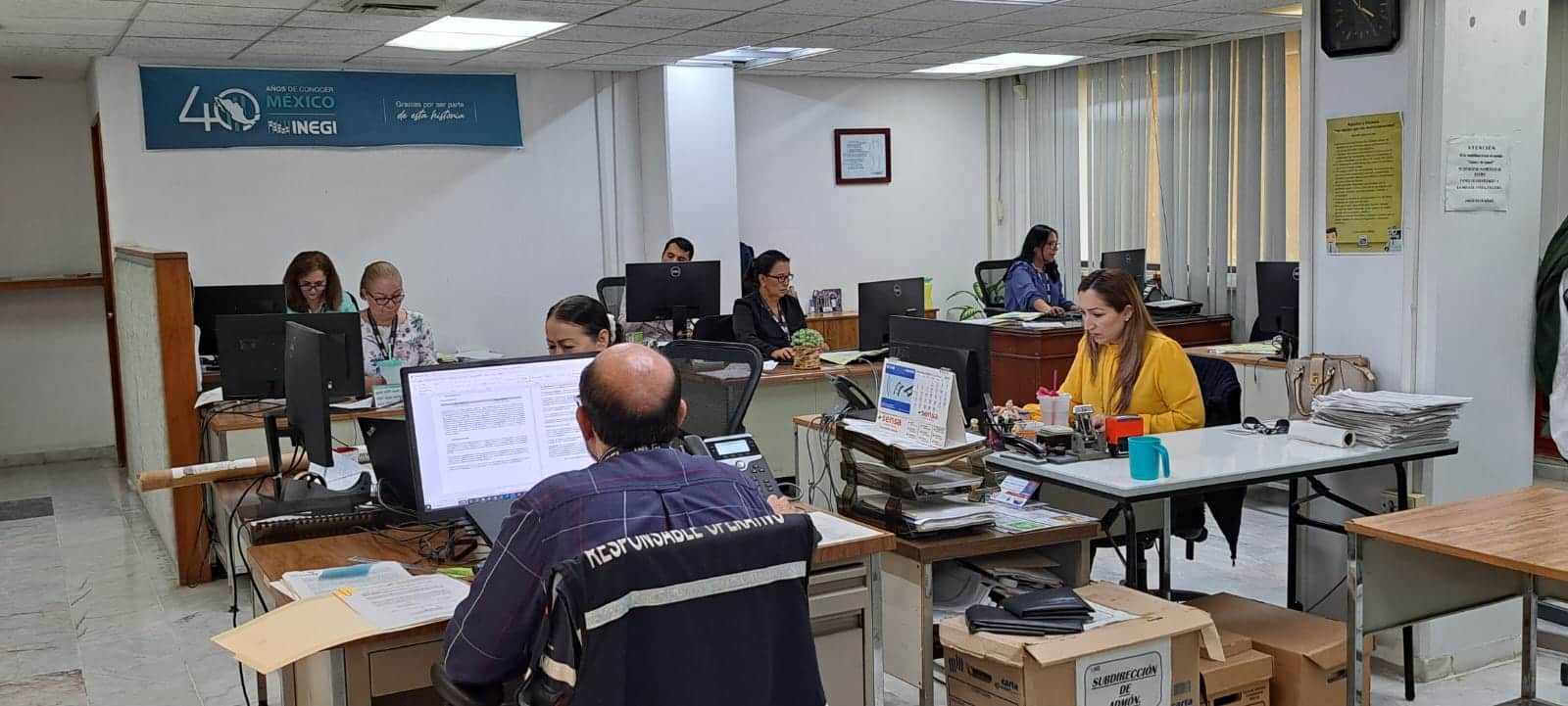 Oficinas del Instituto Nacional de Estadística y Geografía (Inegi)