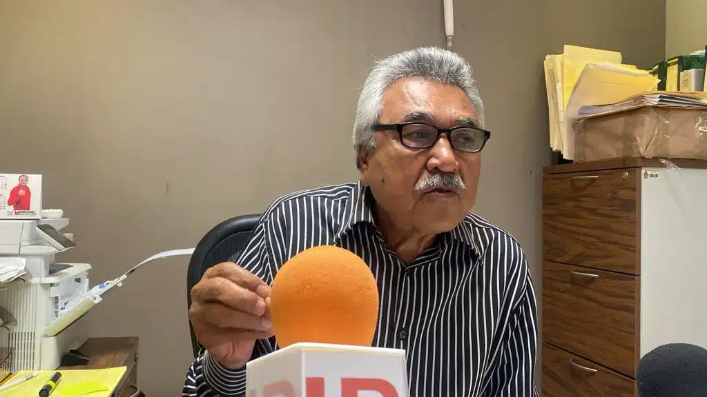 Juan Francisco López Orduño, titular de Dirección del Trabajo y Previsión Social en Ahome, en entrevista para Línea Directa