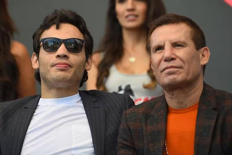 Julio César Chávez y Julio César Chávez Jr.