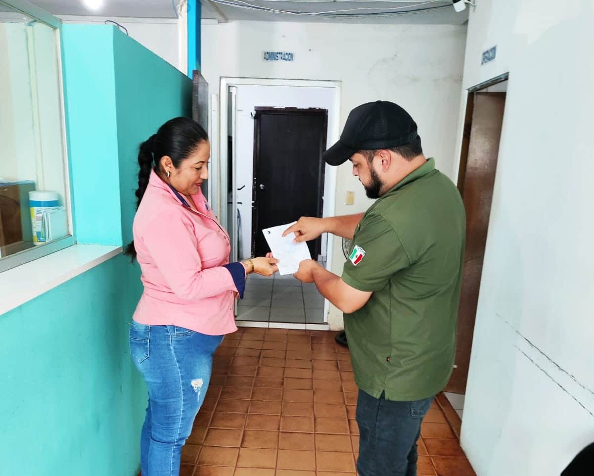 Administración de Jumapaang visita domicilio de usuarios