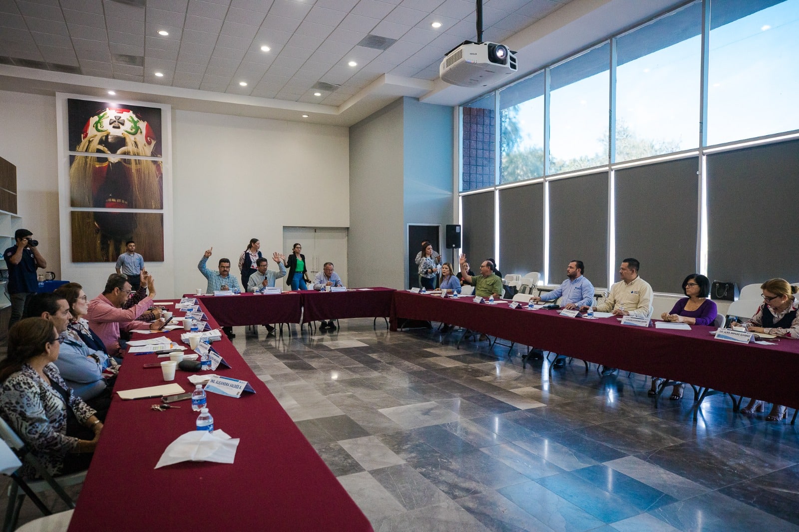 sesión del Consejo Directivo de la Jumapag