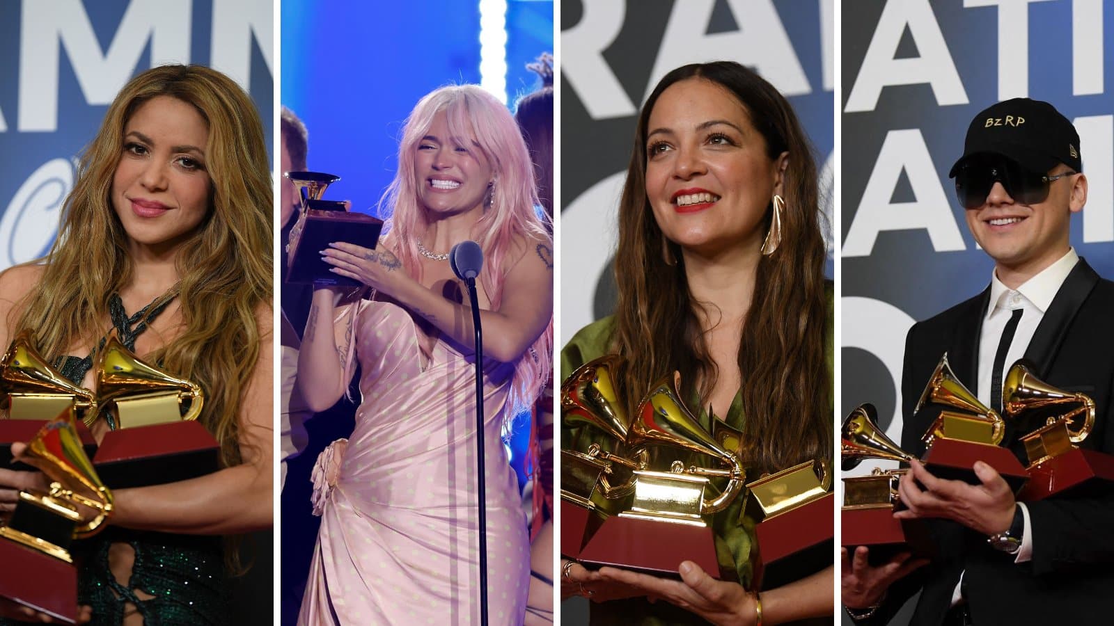 ¡noche De Estrellas Esta Es La Lista De Ganadores De Los Latin Grammy 2023 Línea Directa 