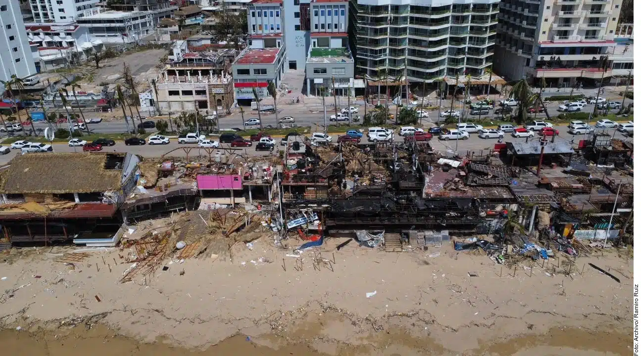 Acapulco luego del huracán Otis