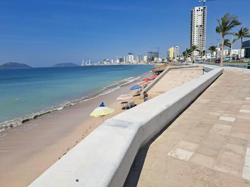Malecón de Mazatlán.