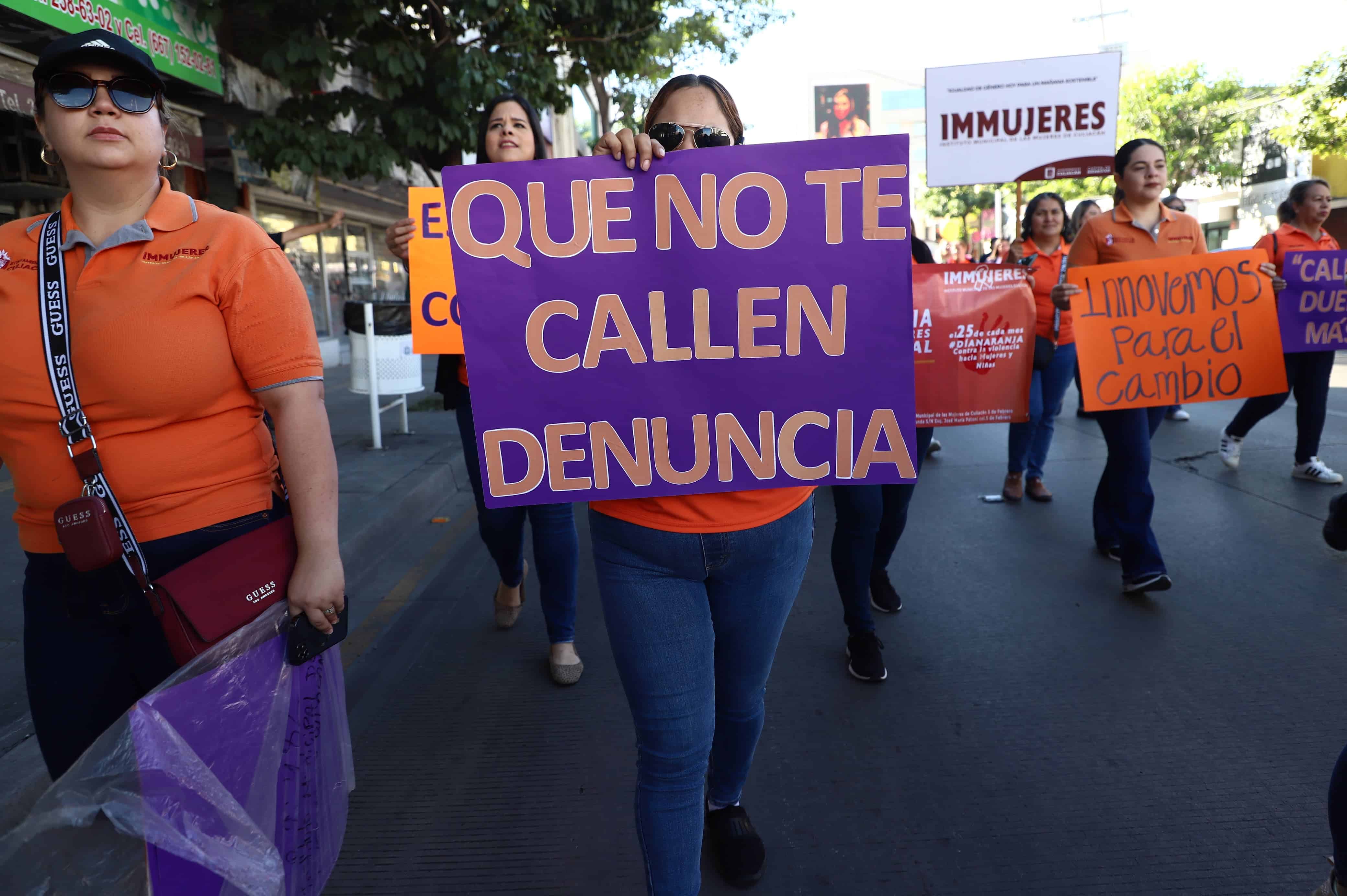 Marcha en Culiacán