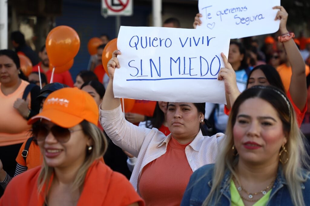 Marcha en Culiacán