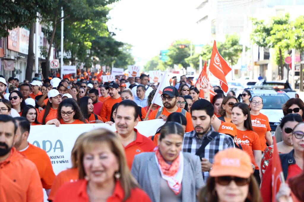 Marcha en Culiacán