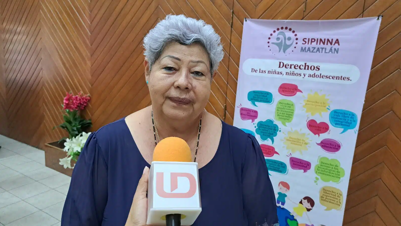 María del Carmen Ramírez Morales, directora del Sistema de Protección Integral de Niñas, Niños y Adolescentes de Mazatlán.
