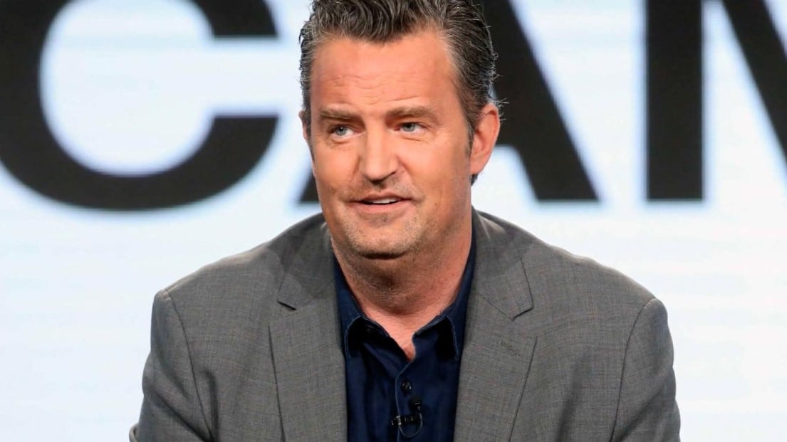 Descartan drogas en organismo de Matthew Perry