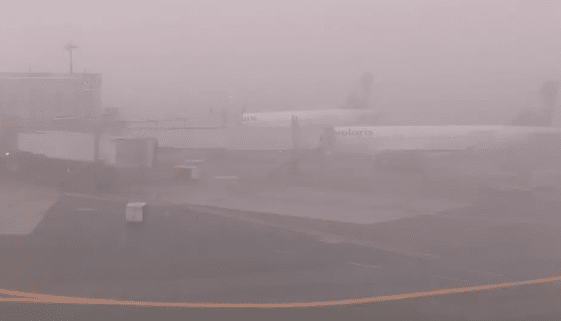 Neblina en AICM