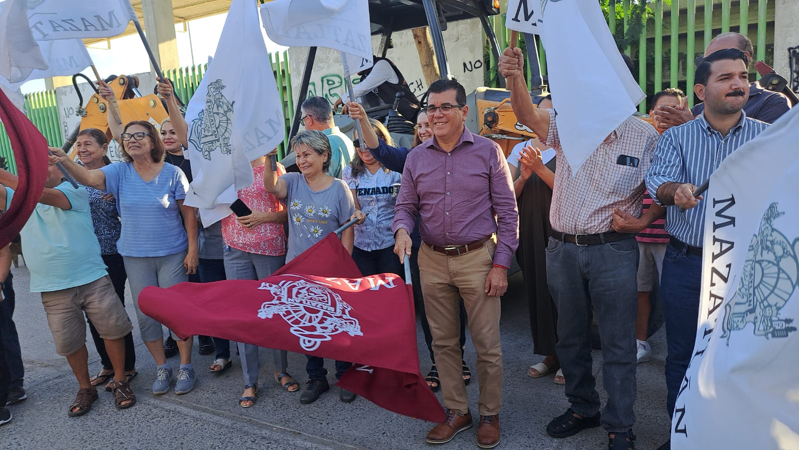 Obra de rehabilitación del colector Estero