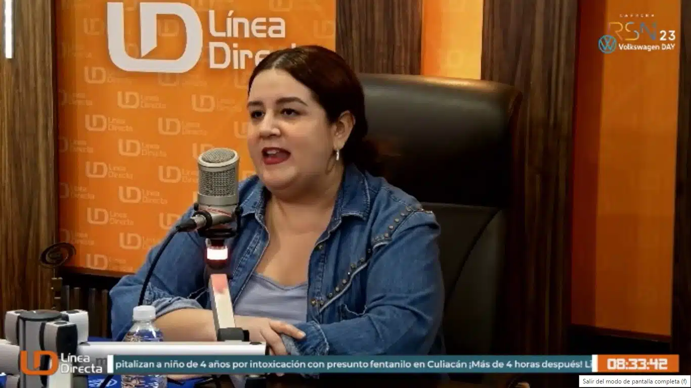 Ocyé Leal en el estudio de LD