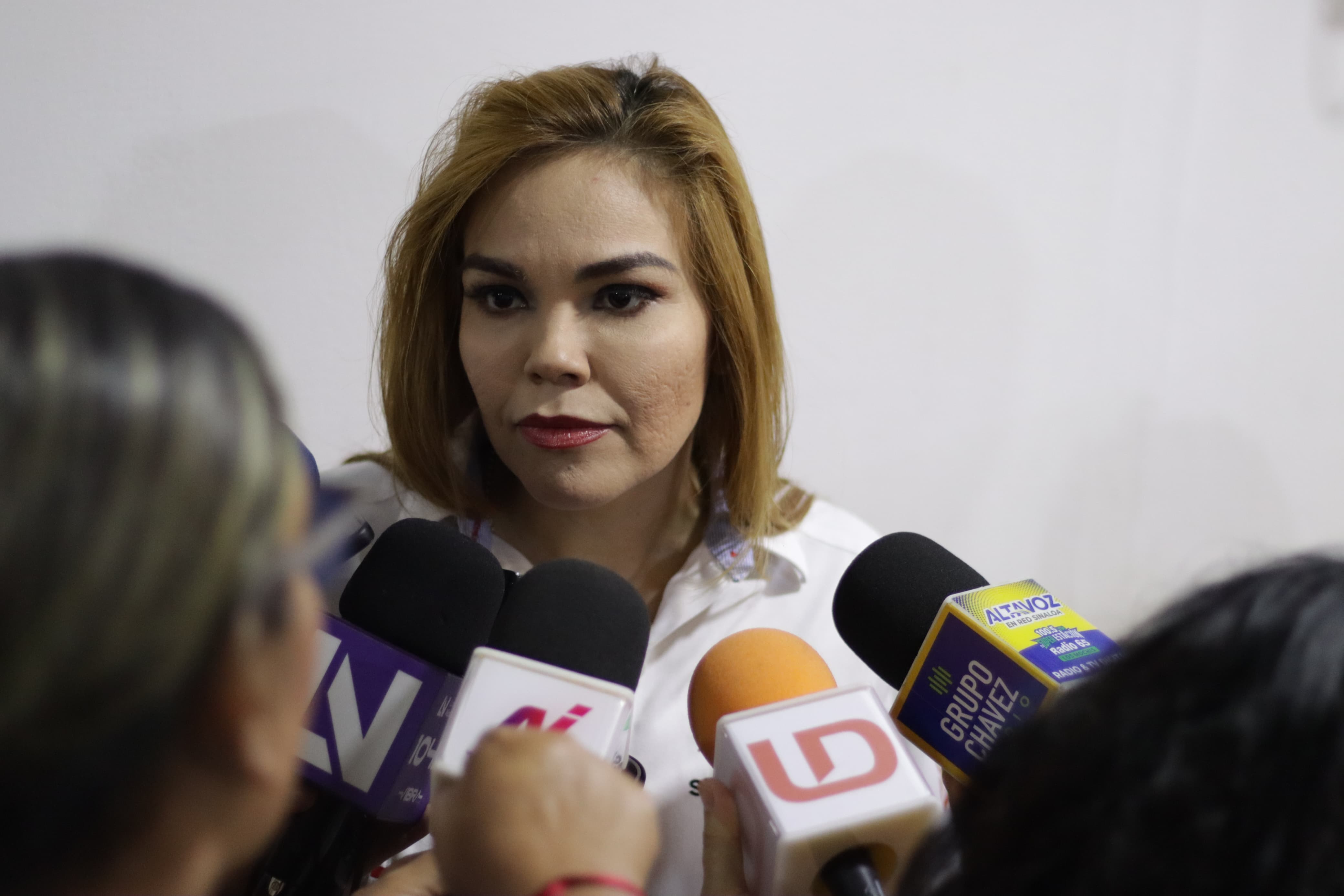 Paola Gárate Valenzuela, presidenta del PRI en Sinaloa.