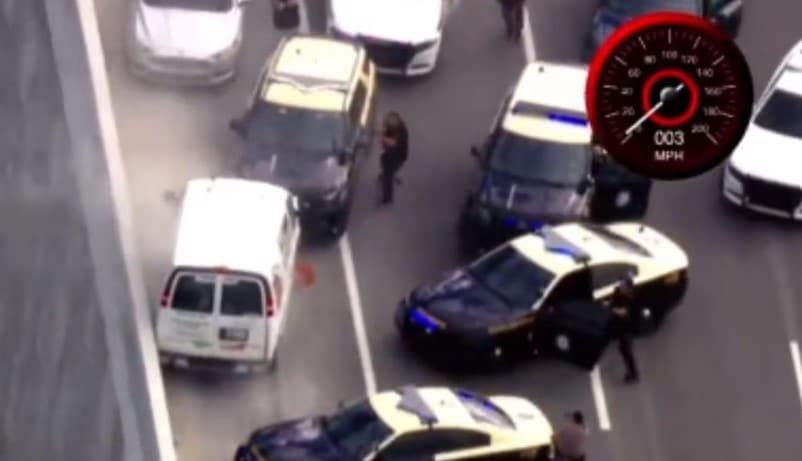 Persecución en autopista de Florida