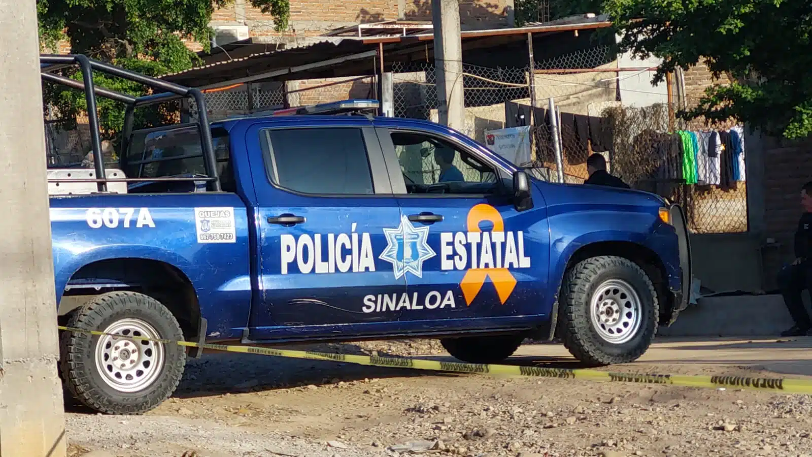 Patrulla de la Policía Estatal de Sinaloa en Culiacán