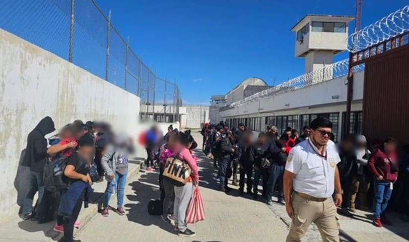 Rescate de 123 migrantes en SLP