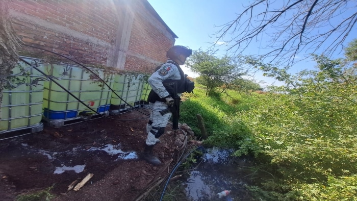 Guardia Nacional el toma clandestina