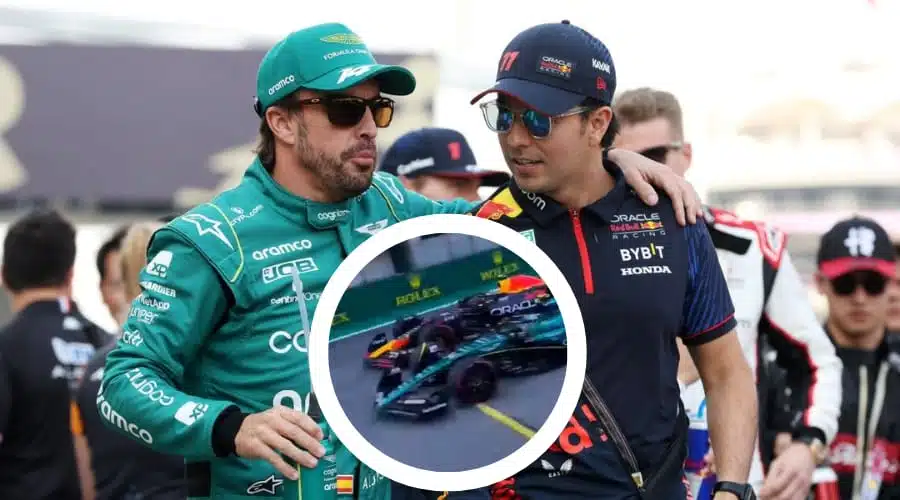 Sergio “Checo” Pérez y Fernando Alonso en Brasil