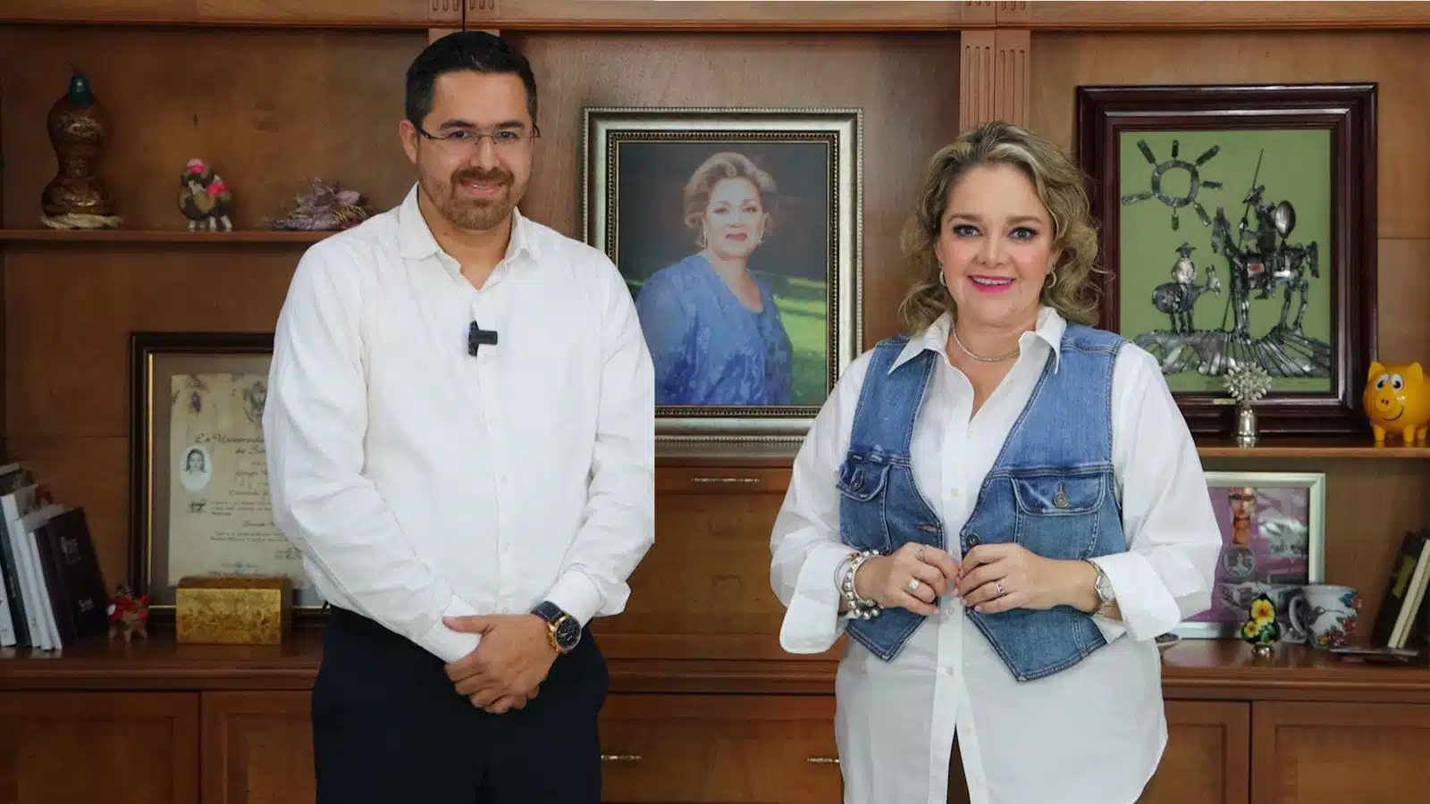 Cuitláhuac González Galindo y Eneyda Rocha Ruiz