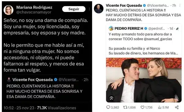 Vicente Fox se queda sin cuenta de X