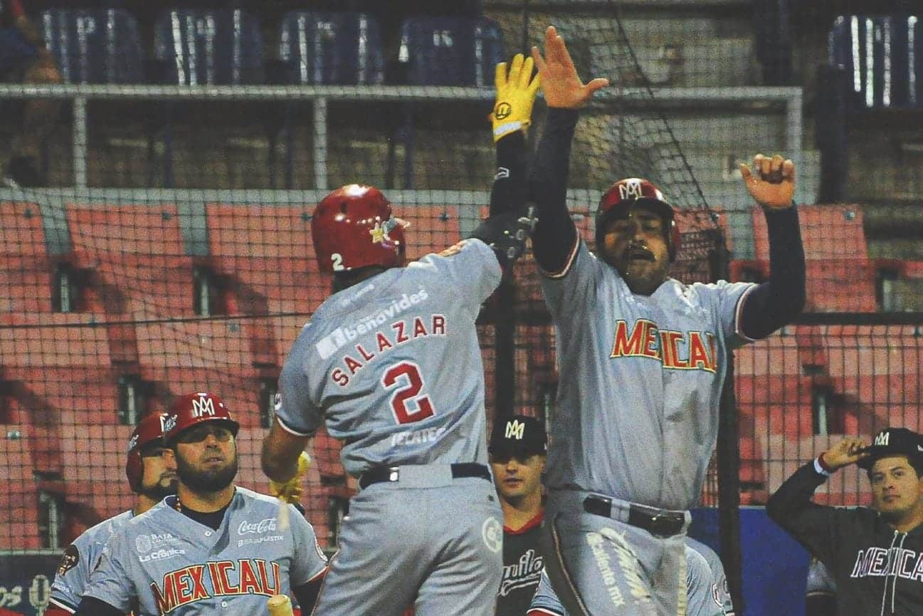 ¡Remontando! A base de cuadrangulares Águilas de Mexicali vence a Mayos de Navojoa