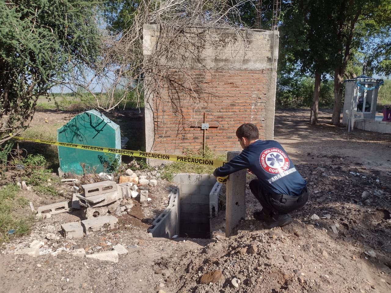Grupo Voluntario Costa Rica se une a operativo del día de muertos