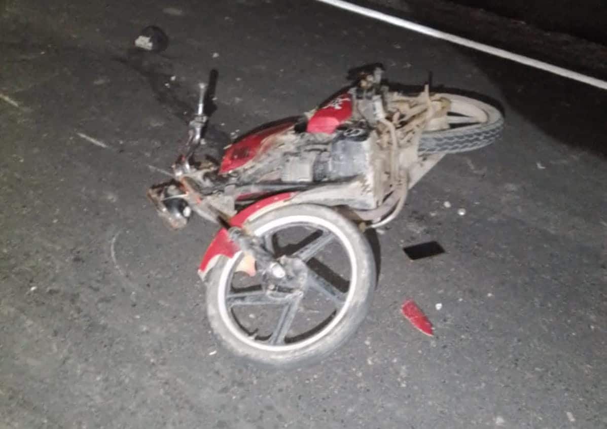 Accidente de moto