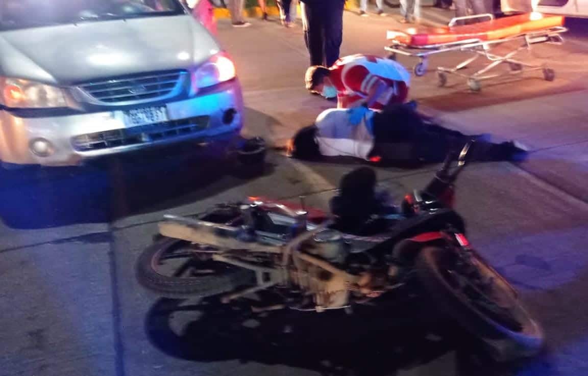 Atropellan a María Lizeth en transitado crucero de Guasave; iba en motocicleta