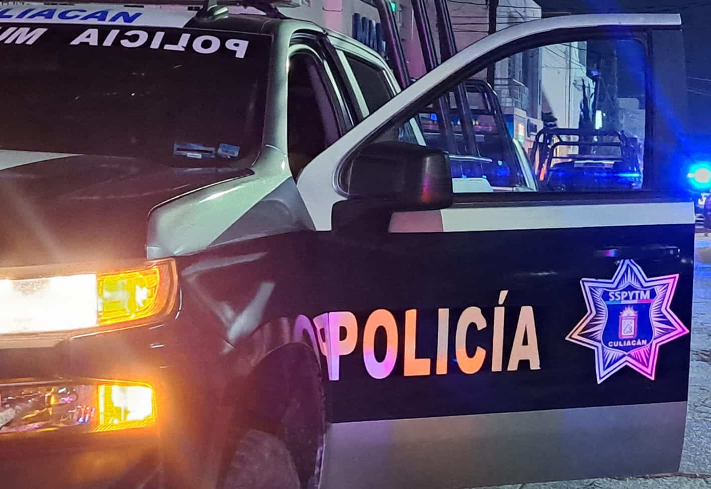 Patrulla de la Policía Municipal de Culiacán