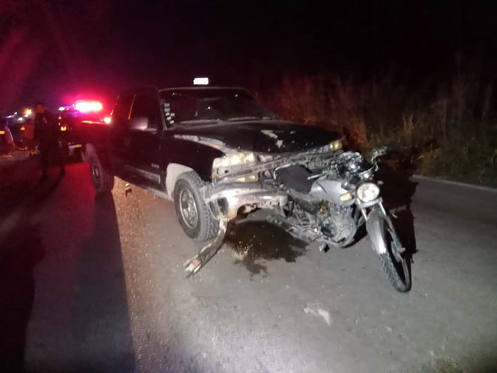 Accidente de moto en Escuinapa